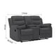 thumbnail image 4 of Sillón Reclinable Hometrends 2 Plazas Gris Oxford, 4 of 4