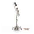 thumbnail image 3 of Makeup Mirror 8 Inch Desktop 2-Face Metal Mirror 3X 5X 10X Magnifying Cosmetic Mirror LED Lamp Adjust The Brightness ,Widely Use, 3 of 7