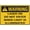 Warning Sign 2, variant on Laser Hazard No Entry Authorised Persons Only Outdoor Safe Sign - 8"x12", UV Protected, Weatherproof - Lab, Workshop, Medical Facility Alert