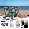 thumbnail image 5 of Xecao Easter Egg1 for versatile beach bag for women includes zipper pockets and waterproof material, ideal for vacations and adventures., 5 of 7