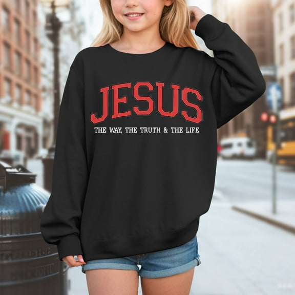 Uniform Shirts for Boys Kids Sweatshirts Girls Boys Girls Crewneck Sweatshirts Toddler Baby Sweatshirt Cotton Soft Long Sleeve Active Pullover Tshirts Back to School Clothes