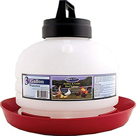 TOP-FILL POULTRY FOUNTAIN 3 GALLON