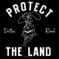 thumbnail image 2 of Women's Yellowstone Protect The Land Dutton Range Cowboy Outline  Graphic T-Shirt, 2 of 4