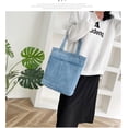 thumbnail image 4 of Women's denim wallet, casual handbag, crossbody shoulder bag, girl tote canvas bag, 4 of 8