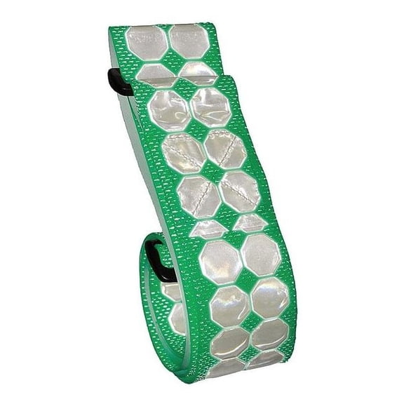 Pt Belt by Cyalume Technologies Reflective Belt,Green,55 In,Polymer 9-3012509G