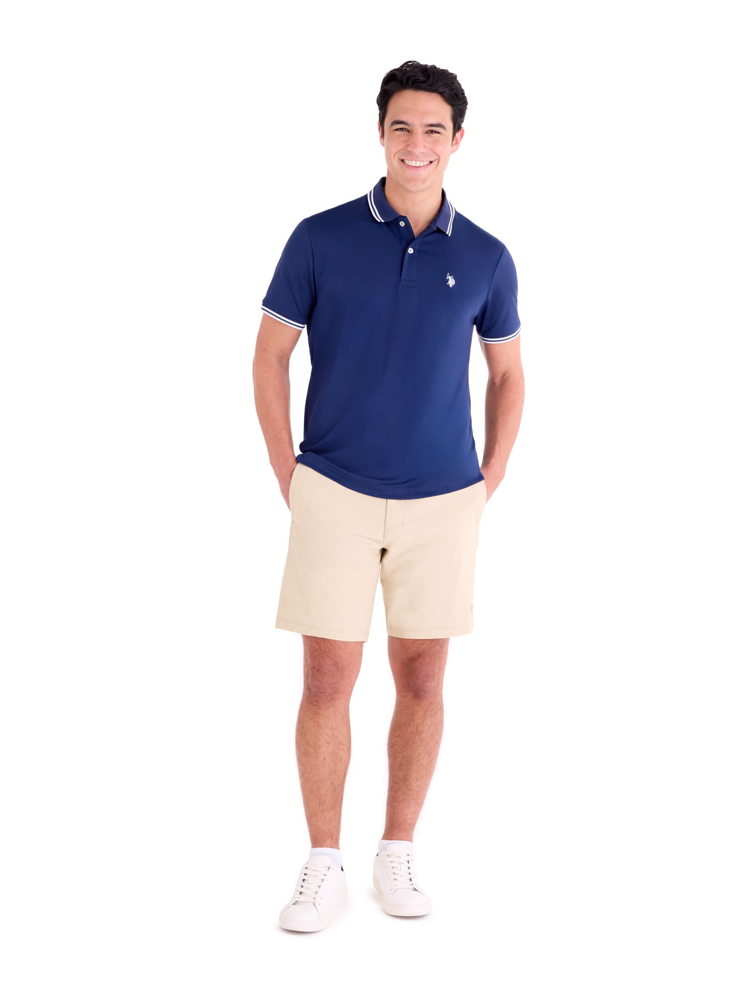 U.S. Polo Assn. Men's 9" Comfort Waist Tech Short