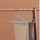 thumbnail image 5 of Percha para pantalones en forma de Z: perchero antideslizante resistente para ropa para armario, organizador de almacenamiento para ahorrar espacio, pack de 5, 5 of 6