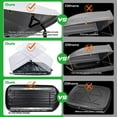 thumbnail image 2 of VUMALL Waterproof, Universal Automotive Cargo Boxes, PMMA White, 62" x 31" x 15", 2 of 8