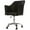 Black, variant on Impressions Vanity Coco Quilted Velvet Makeup Desk Chair with Wheels and Adjustable Height (Pink Crushed Velvet)