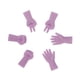 thumbnail image 1 of Agujas De Tejer Sunnimix 6 Uds Cubierta De Punto piedra tijera papel color morado, 1 of 7
