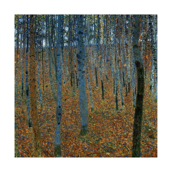 Trademark Fine Art 'Beech Grove I' Canvas Art by Gustav Klim