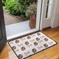 thumbnail image 2 of Baseball Bows Pattern Door Rugs,Washable Non Slip Door Mats Indoor,Decorative Door Mats,Entry Mat Indoor for Entrance,Bedroom,Kitchen,Bathroom,30"x17", 2 of 6