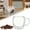 Clear-5oz, variant on Double Walled Coffee Cup with Handle, Borosilicate Coffee Cup, Kitchen Tableware for Drinking, Ideal Gift for Beverage Lovers, Easy to Clean, Great for Cafe Restaurant Pub and Home Use (Clear-8oz)