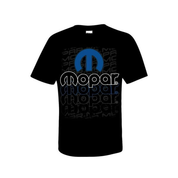 Mopar Triple Threat Logo Mens T shirt Licensed