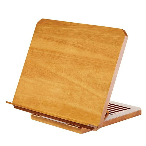 ADJ BIBLE STND: JOHN 1:1 Oak