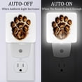 thumbnail image 2 of Paw prints LED Square Night Lights - Energy Efficient and Stylish Bedroom Lighting Solution, 2 of 6