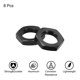 thumbnail image 3 of Tuerca de Rueda RC Unique Bargains de Aluminio Rosca M12X1.0mm 17mm 8Pcs Negro, 3 of 6