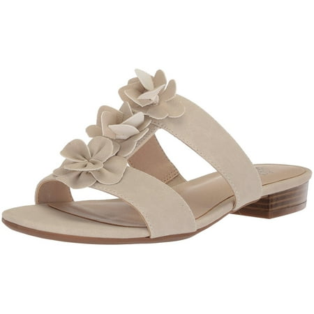 - Lifestride Womens Camille Open Toe Casual Slide Sandals