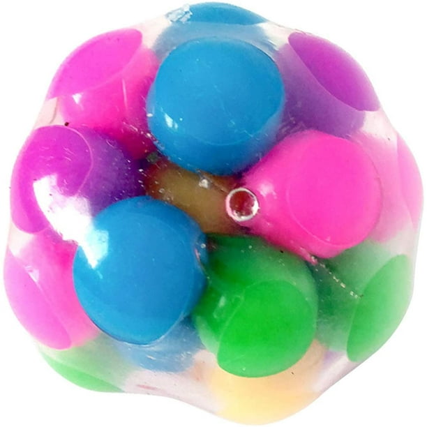 Set De 6 Bolas Magnéticas Antiestrés Con Texturas – Juguete Sensorial De Silicona Para Aliviar Ansiedad, Con Sonido De Campana Y Colores Suaves
