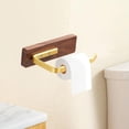thumbnail image 6 of WeiLaiKeQi Walnut Wood Paper Holder Creative Toilet Paper Roll Rack Shop Garage, 6 of 9