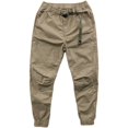 thumbnail image 5 of Cheap Work Wear Ice Silk Pants Men‘s Wear-resistant Construction Workers Worksite Work Clothes Loose Summer Large  Pants Thin, 5 of 5