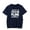 NavyBlue, variant on Josiah Queen Merch Running Home Summer Unisex Short-sleeved T-shirt Fashion Y2K Printed Casual Stylish Design Tee