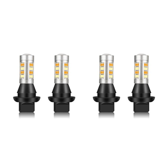 Speravity 2 piezas de luz de giro de alto brillo para coche, lámpara de señal de vehículo DRL, repuestos de iluminación para actualización Type2 NO2