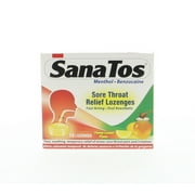 Sanatos Lozenges Honey And Lemon - Pastillas De Miel Y Limon (Pack of 18)