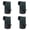 B-2Pcs, variant on Reusable Yard Waste Bags Heavy Duty Compost Bins, Collapsible Garden Lawn Leaf Collector Containers with Bottom Window & Handles, Organic Compost Disposal for Kitchen, Garden & Yard Waste