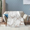 thumbnail image 4 of Pink Flamingos Bed Blanket Ultra Soft Throw Blankets All Season Warm Light Weight Cozy Plush Blankets for Home Bedroom Sofa Chair Travel, 30"X40", 4 of 5
