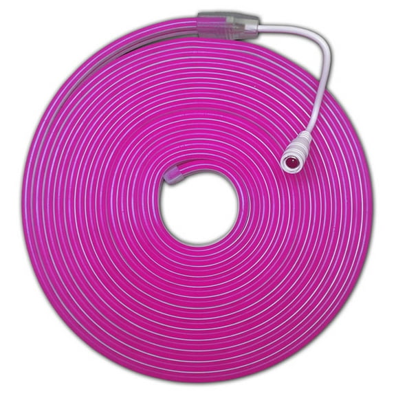 ¼" Neon Flexible Double-Sided Rope Light – 16.5’ Long