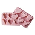 thumbnail image 7 of Joernso Heart Shape DIY Cake Mold Silicone 6 Cavity Valentines Day Candy Mold for Baking, 7 of 7