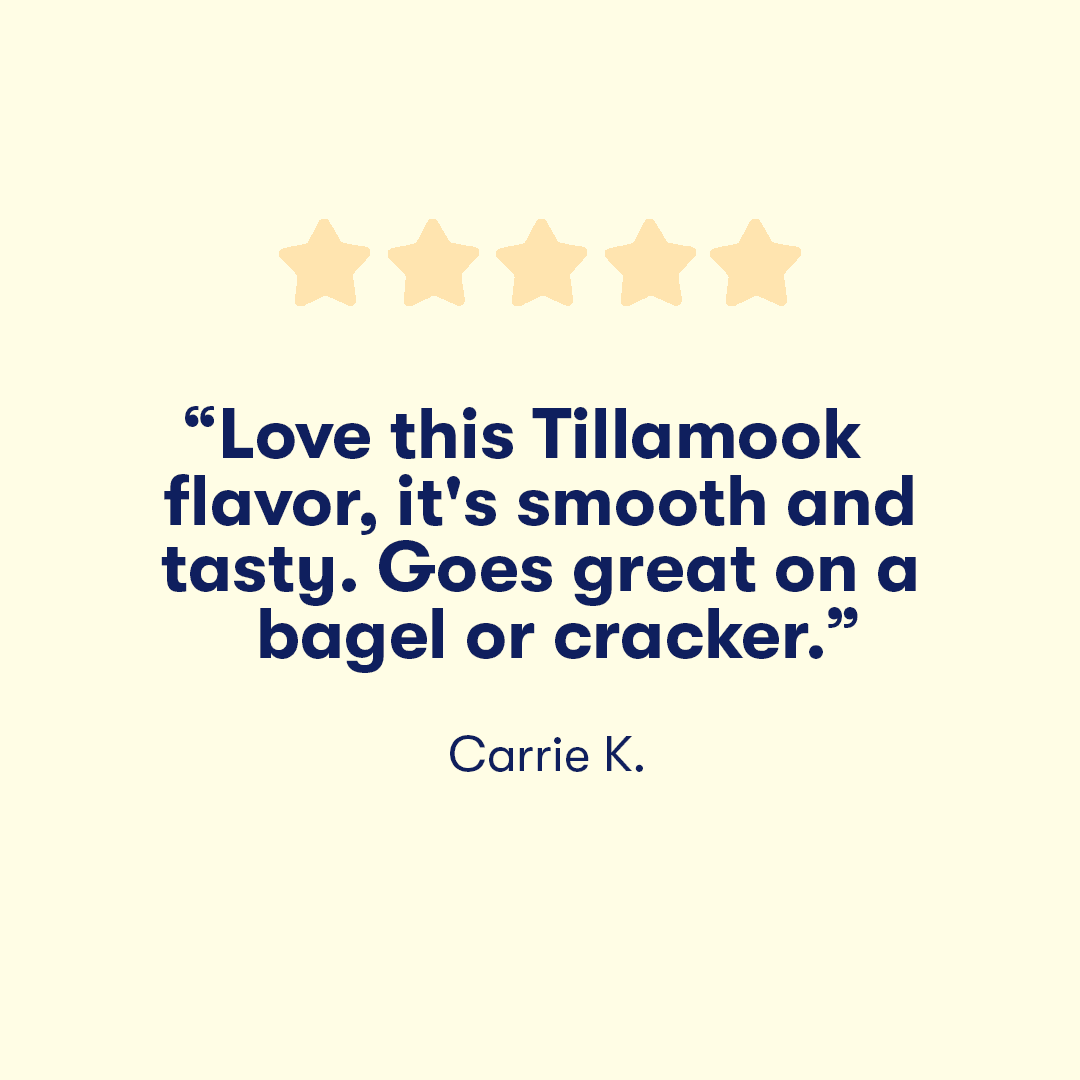 Tillamook Fresh Jalapeno Honey Cream Cheese Spread, 7 oz Tub
