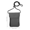 thumbnail image 2 of Multifunctional Neck Wallet Organizer for Travel Passport and Id Holder 1 Piece, 2 of 4