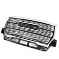 thumbnail image 3 of Ikon Motorsports Front Grille Compatible with 2021-2022 GMC Canyon, Denali Style Chrome Black Direct Replacement Front Bumper Upper Hood Mesh Grille Grill, 3 of 3