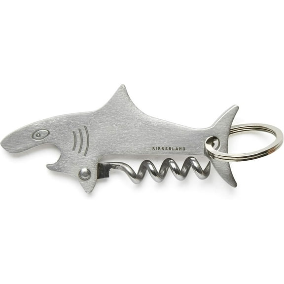 Kikkerland Shark Ring Keychain