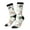 3 Black, variant on Vintage Palm Trees Print Adult Socks for Men & Women,Calf Socks, Ankle Socks,Boots Socks,Breathable Casual Sock,Unisex Crew Socks