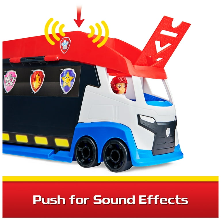 PAW Patrol プレイセット 車両付き PAW Patrol, PAW Patroller Playset with 7 Figures and 7