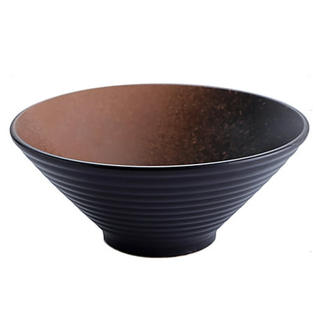 

1pc Japanese Ceramic Ramen Bowl Soup Bowl Storage Container (Assorted Color)