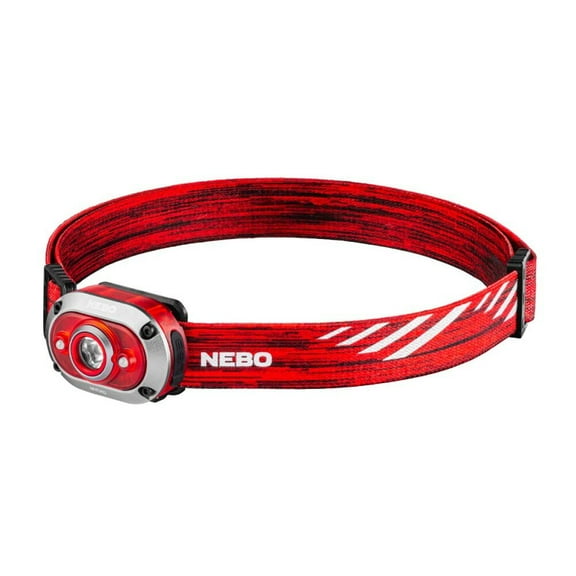 Nebo Mycro 450 Lumens Rechargeable Led Headlamp, Red