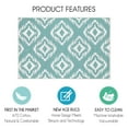 thumbnail image 3 of 2 x 3 Foot Heavy Duty Low Pile Area Rug - Ultra-Thin Non Slip Area Rug - Washable Cotton Indoor Rug for Front Door Foyer Rug for Entryway, 3 of 7