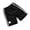 Black, variant on HGIEYS Kids Summer Athletic Shorts, Lightweight Loose Fit Casual Shorts with Side Stripes, Elastic Waist Breathable Sports Shorts for Boys Girls 5-6 Years