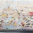 thumbnail image 6 of SAFAVIEH Provance Roseann Abstract Area Rug, Yellow/Red, 6'7" x 6'7" Round, 6 of 9