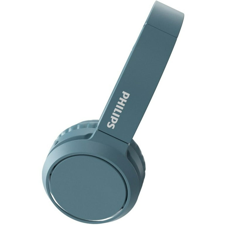 Philips H4205 on-Ear Wireless Headphones with 32mm Drivers and BASS boost  on-Demand, Blue