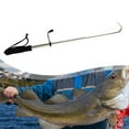 thumbnail image 6 of Fishing Gaff Telescopic Fishing Gaff Fishing Gripper Stainless Steel Hook with Protective Cap for Boat Kayak Ice Fishing, 6 of 9