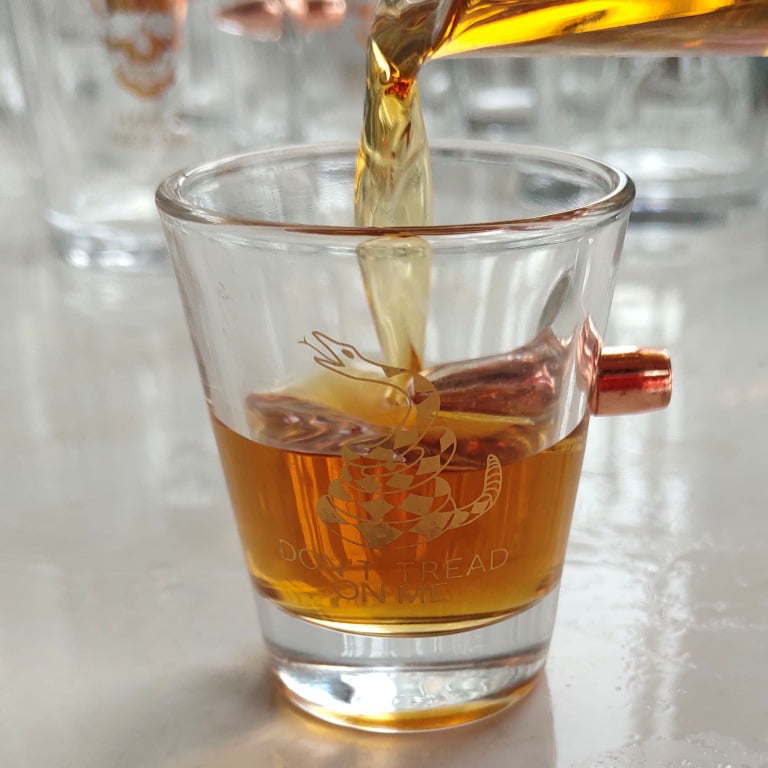 BenShot 11oz “Essential” Rocks Glass Whiskey Etched USA Teacher Gift Home Bar 