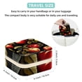 thumbnail image 5 of Thanksgiving Apple Travel Portable Square Display Case: Earring and Necklace Organizer - Ideal for Girls and Women, 5 of 6