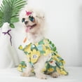 thumbnail image 3 of Walbest Cute Flower Girl Dog Dress Pet Clothes, Beautiful Pet Puppy Skirt Full of Flower Patterns, Perfect for Daily Wear, Holidays and Taking Photos, 3 of 7