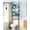 Black, variant on Adjustable Over The Toilet Storage Shelf, 4-Tier Ample Over Toilet Bathroom Organizer and Storage,Tension Mounted Above Toilet Storage Cabinet for Versatility, Fits 64-113 Inch Heights, White