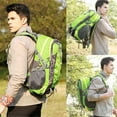 thumbnail image 3 of Hwjianfeng 40L Resistente al agua Mochila de viaje Camp Hike Laptop Daypack Trekking Subir Bolsas traseras para hombres Mujeres Hwjianfeng Mochila, 3 of 7